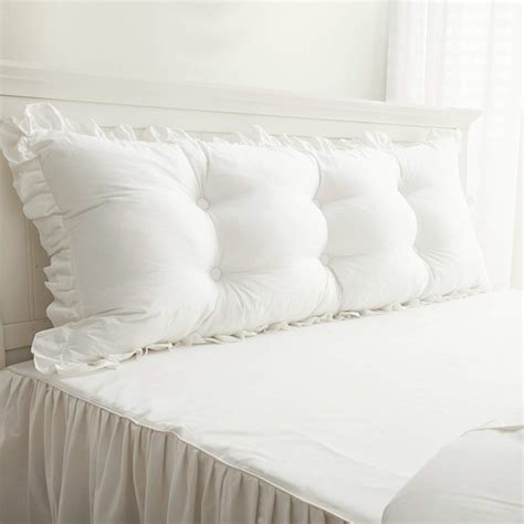 6 4. . Large headboard pillows